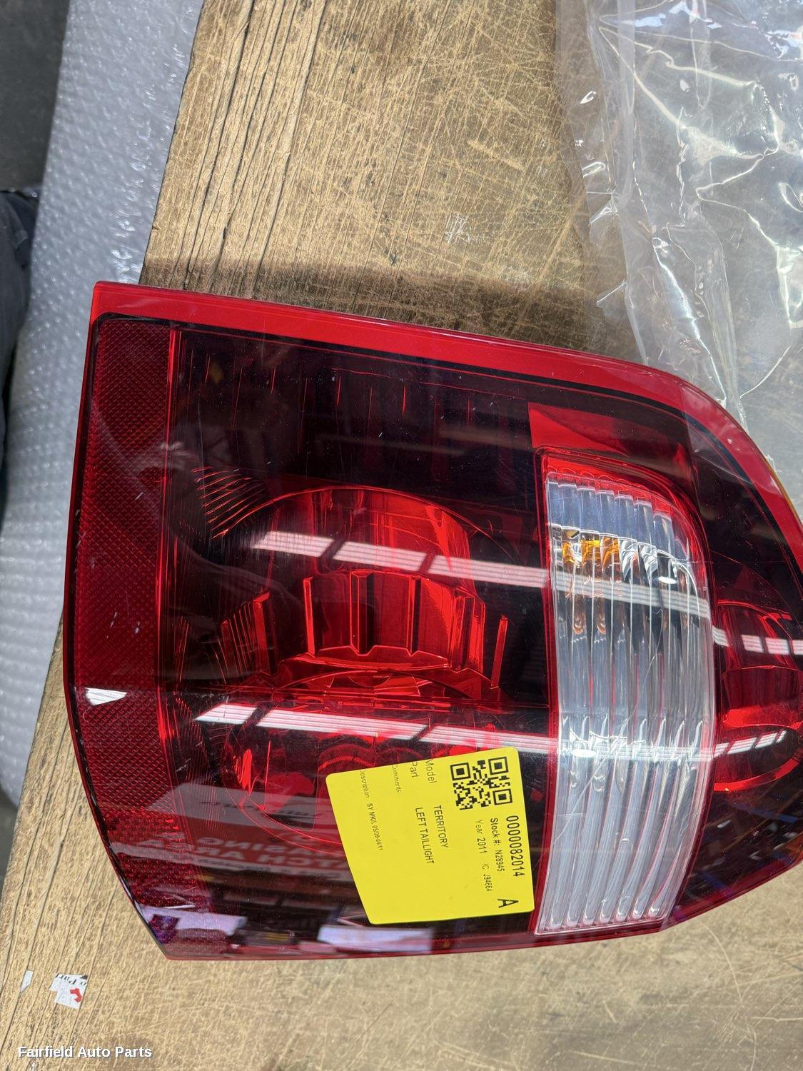 2009-2011 Ford Territory Left Taillight