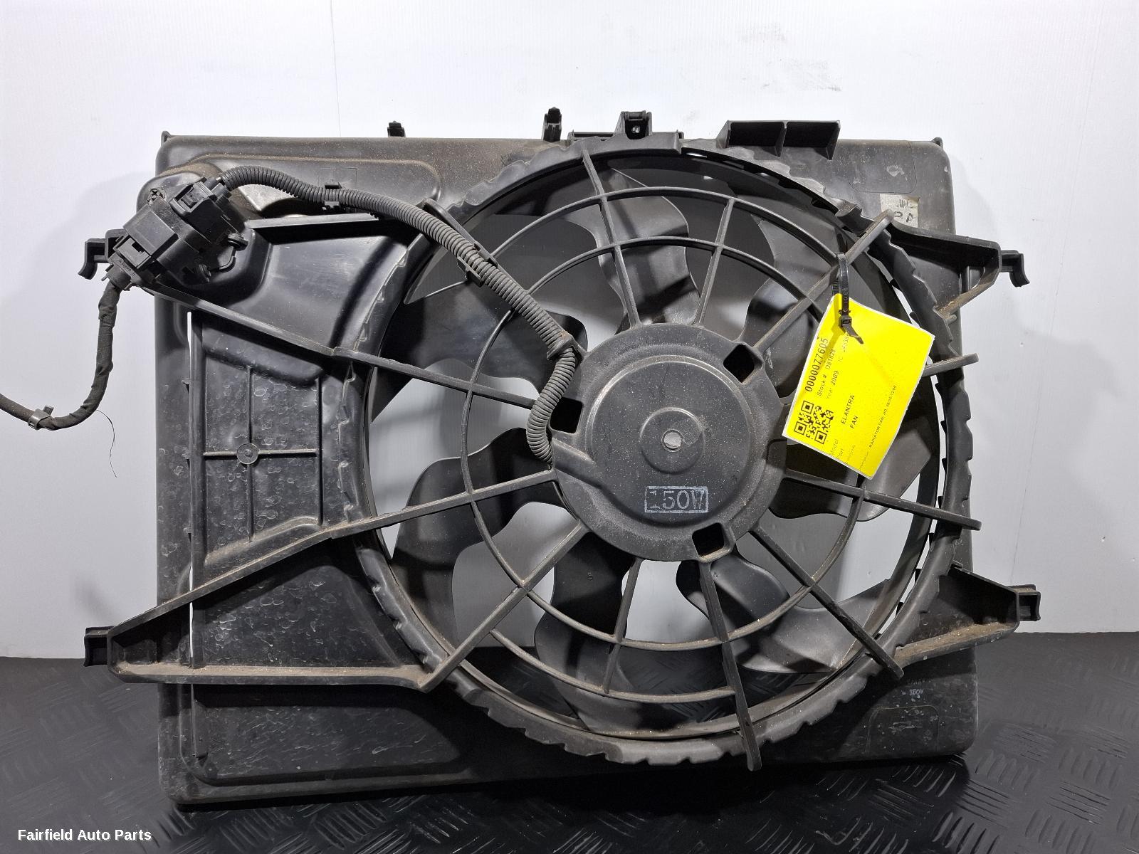 2006-2009 Hyundai Elantra Fan