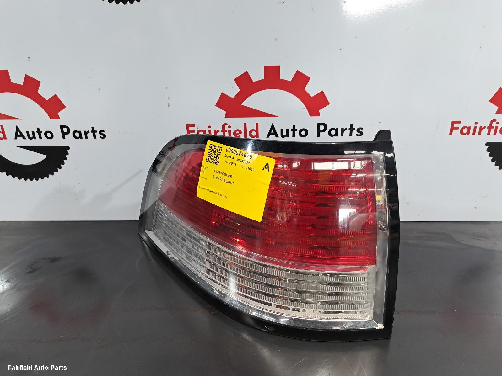2009 Holden Commodore Left Taillight