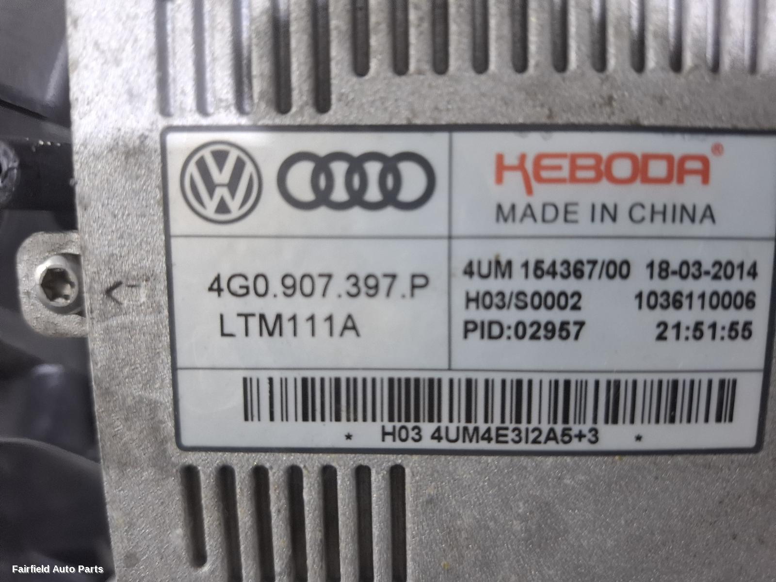 2013-2016 Audi A3 Left Headlamp