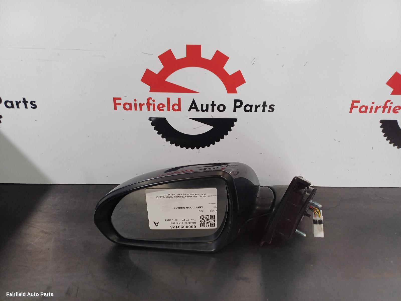 2017-2023 Hyundai I30 Left Door Mirror