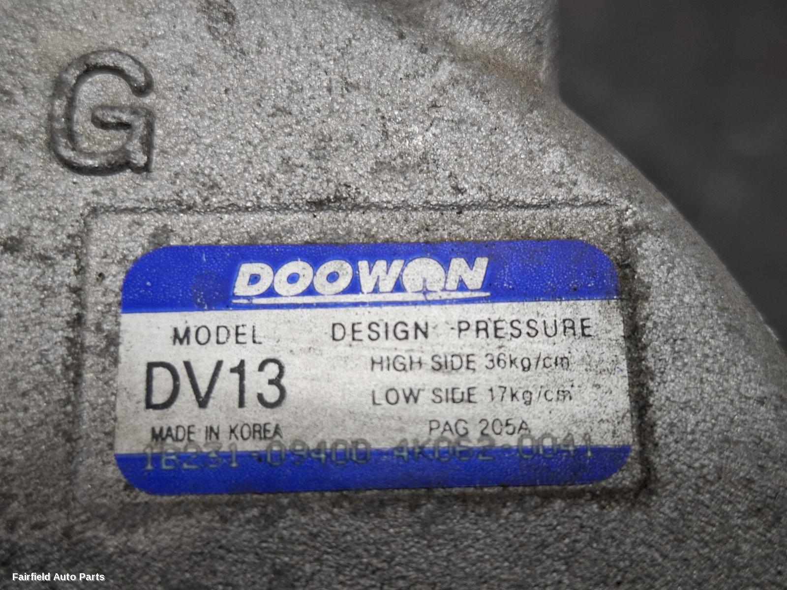 2014-2018 Hyundai Veloster A C Compressor