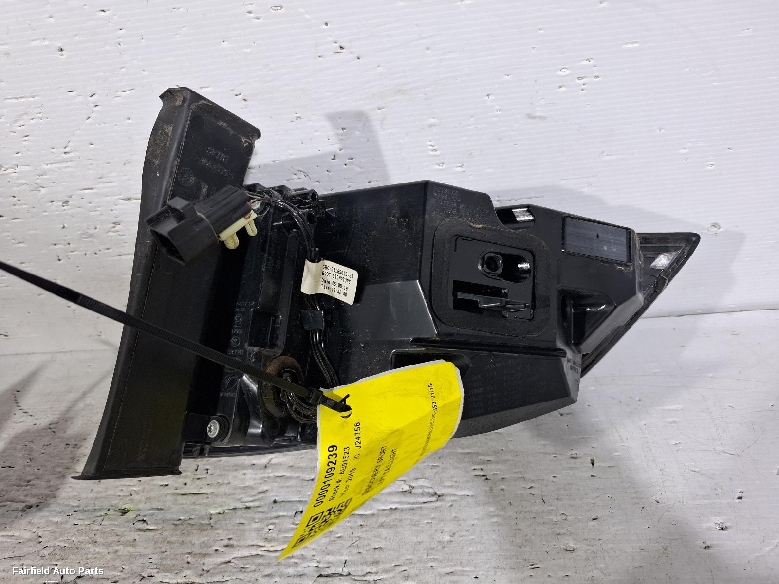 2015-2019 Land Rover Discovery Sport Left Taillight