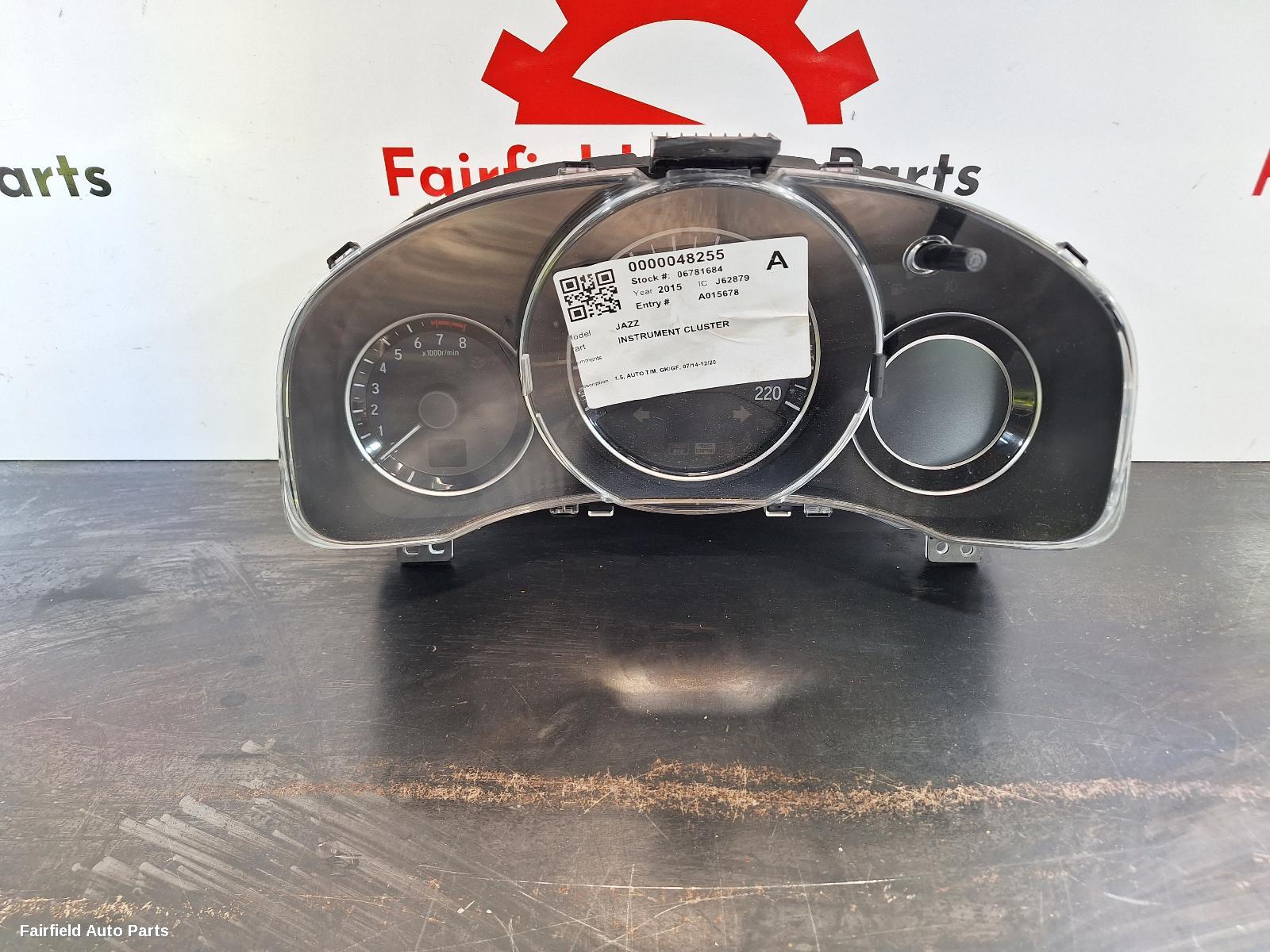 2014-2020 Honda Jazz Instrument Cluster