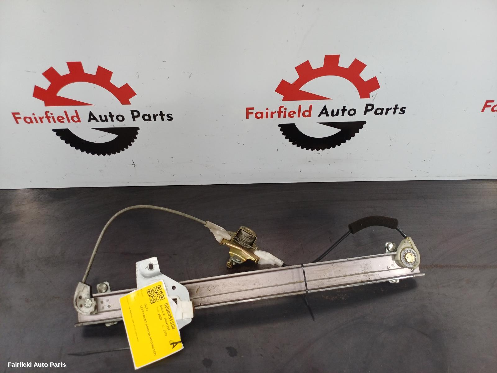 2002-2005 Hyundai Getz Left Front Window Reg Motor