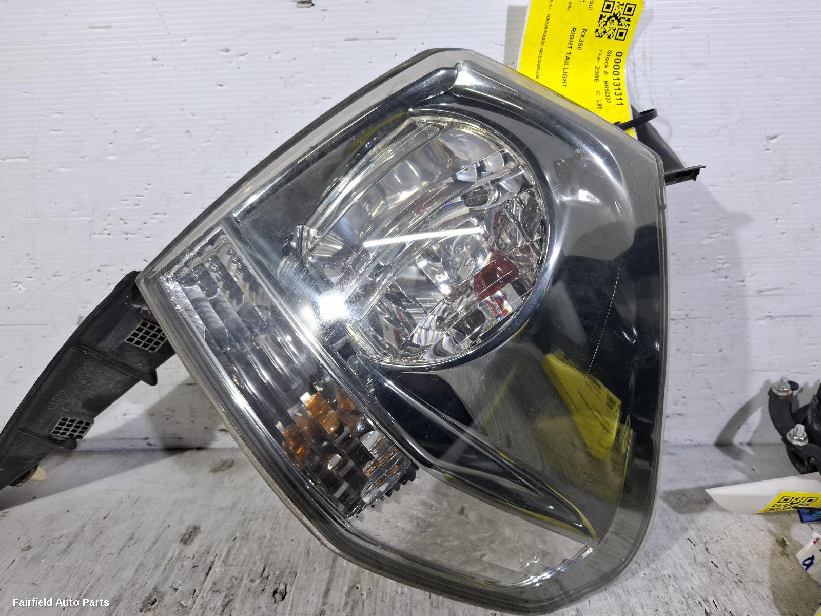2003-2008 Lexus Rx Series Right Taillight