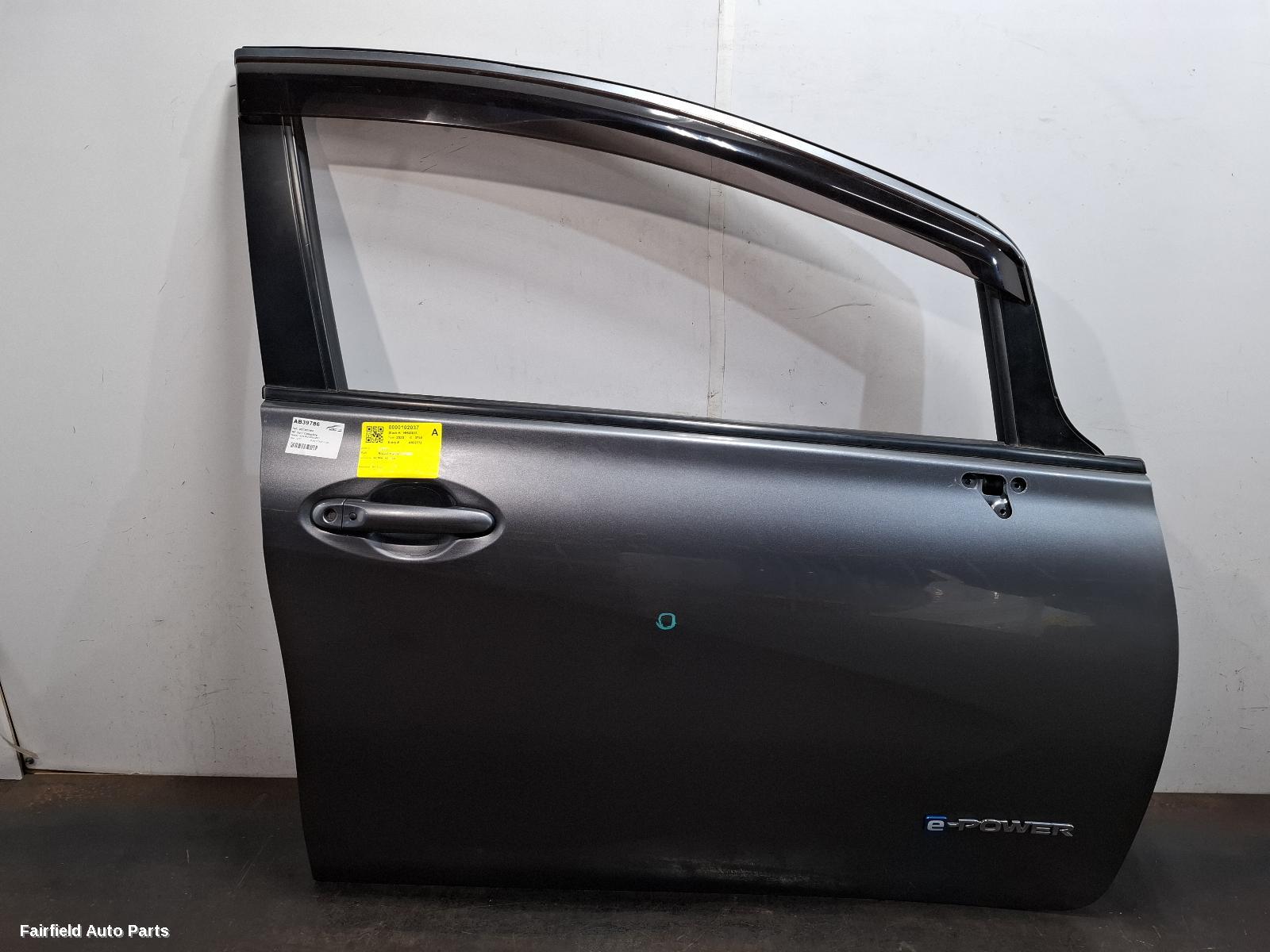 2012-2020 Nissan Note Right Front Door