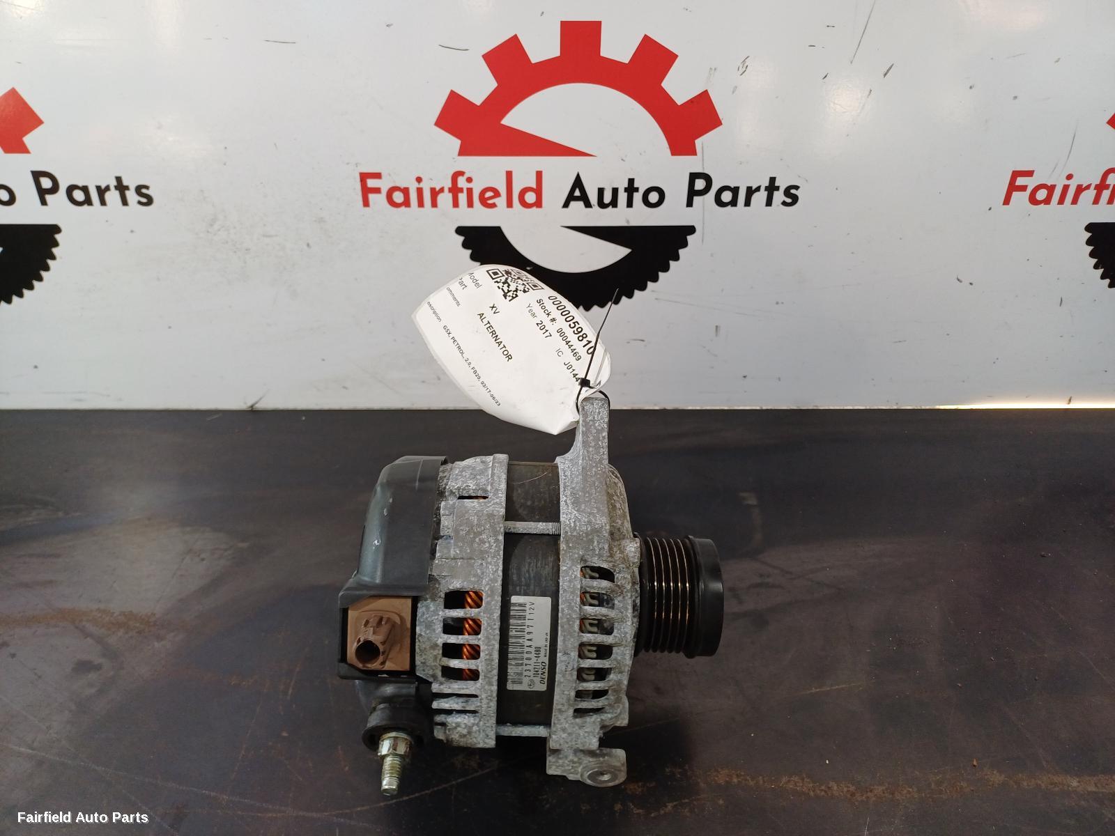 2017-2023 Subaru Xv Alternator
