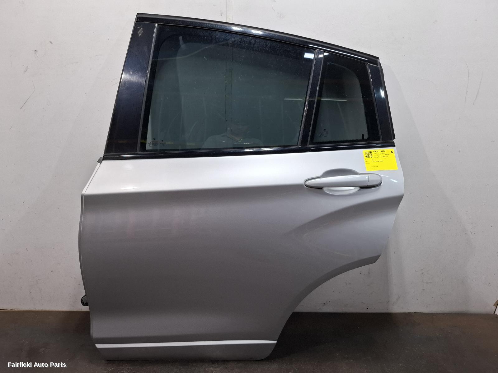 2014-2018 Bmw X4 Left Rear Door Sliding