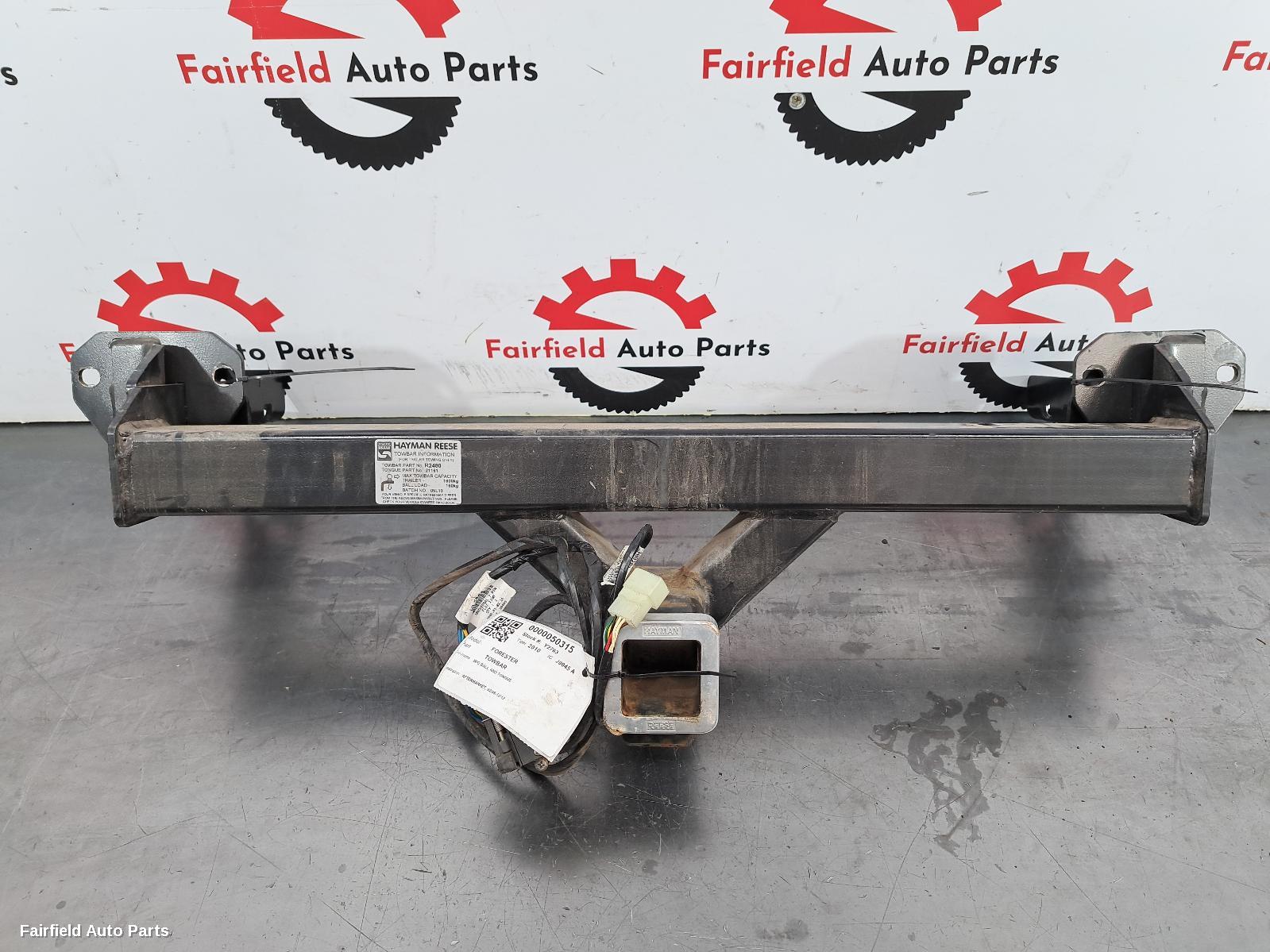 2008-2012 Subaru Forester Towbar