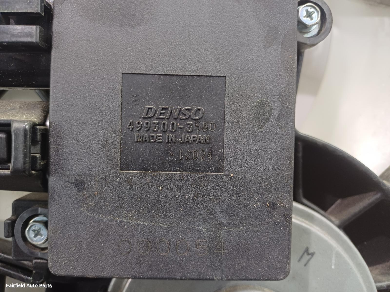 2015-2025 Mazda Cx3 Fan