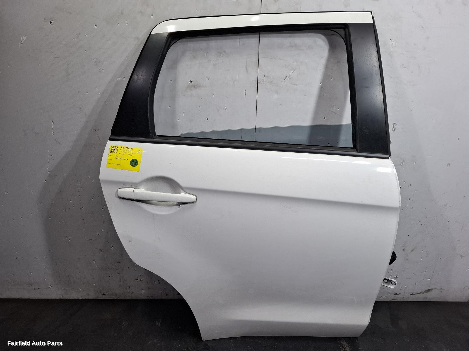2018-2024 Mitsubishi Asx Right Rear Door Sliding