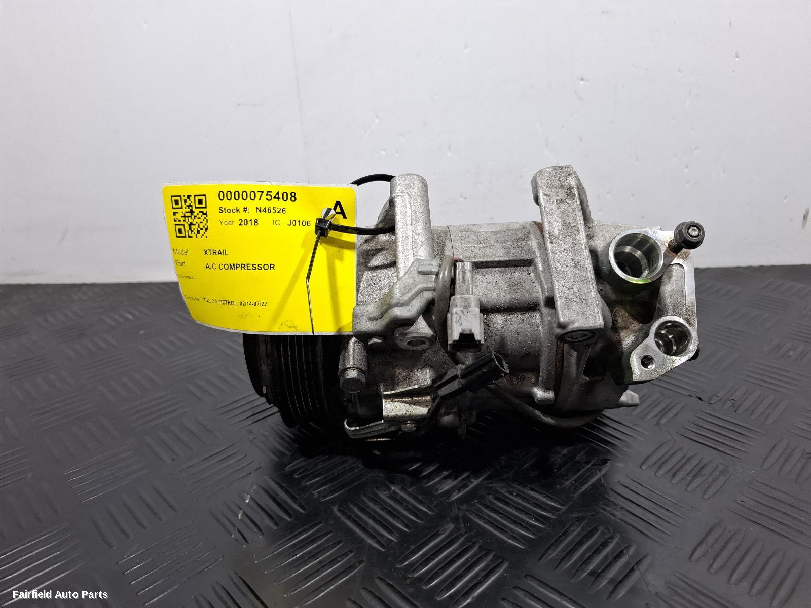 2014-2022 Nissan Xtrail A C Compressor