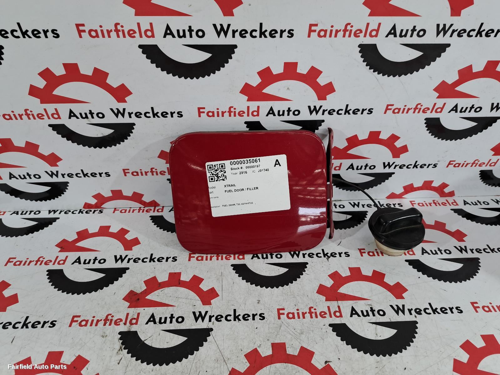 2014-2022 Nissan Xtrail Fuel Door Filler