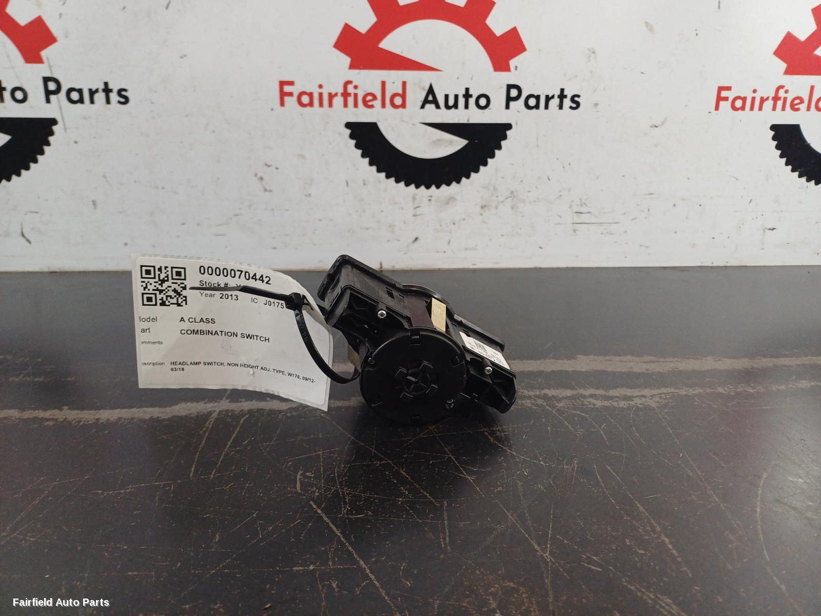 2012-2018 Mercedes A Class Combination Switch