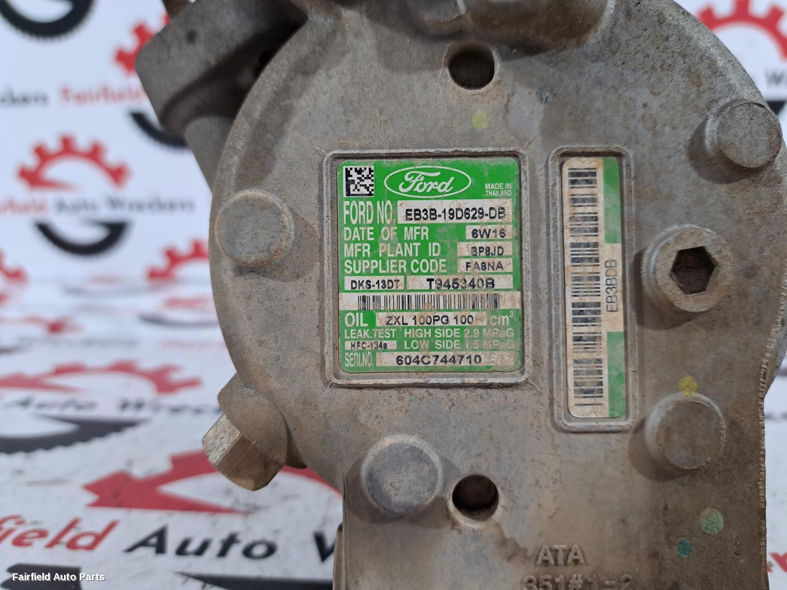 2016 Ford Ranger A C Compressor