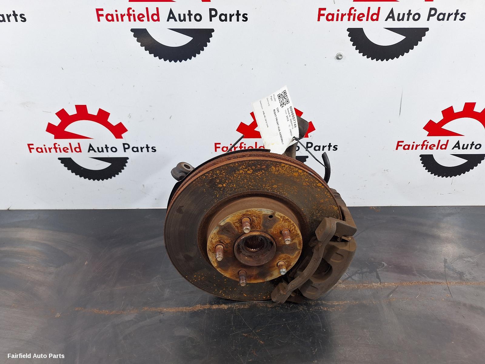 2012-2016 Mazda Cx5 Right Front Hub Assembly