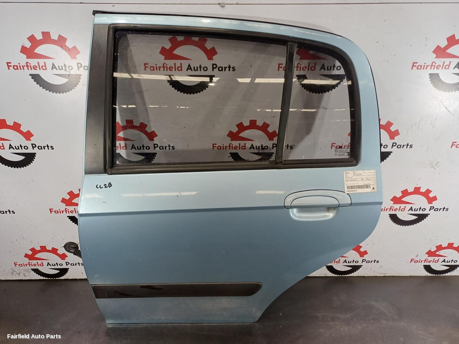 2006 Hyundai Getz Left Rear Door Sliding