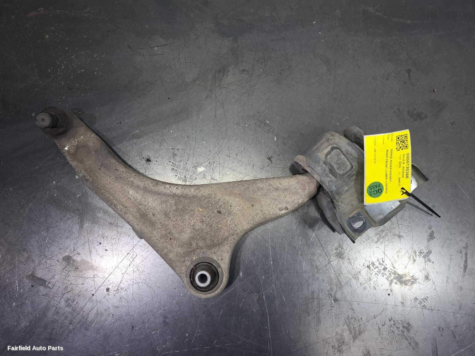 2011-2019 Land Rover Rangerover Evoque Right Front Lower Control Arm