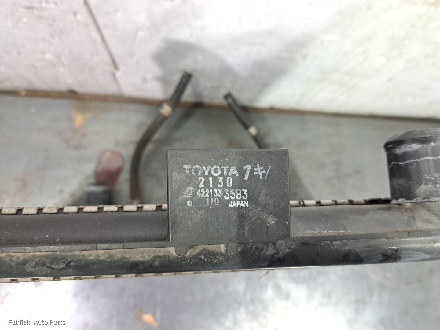 2011-2020 Toyota Yaris Radiator