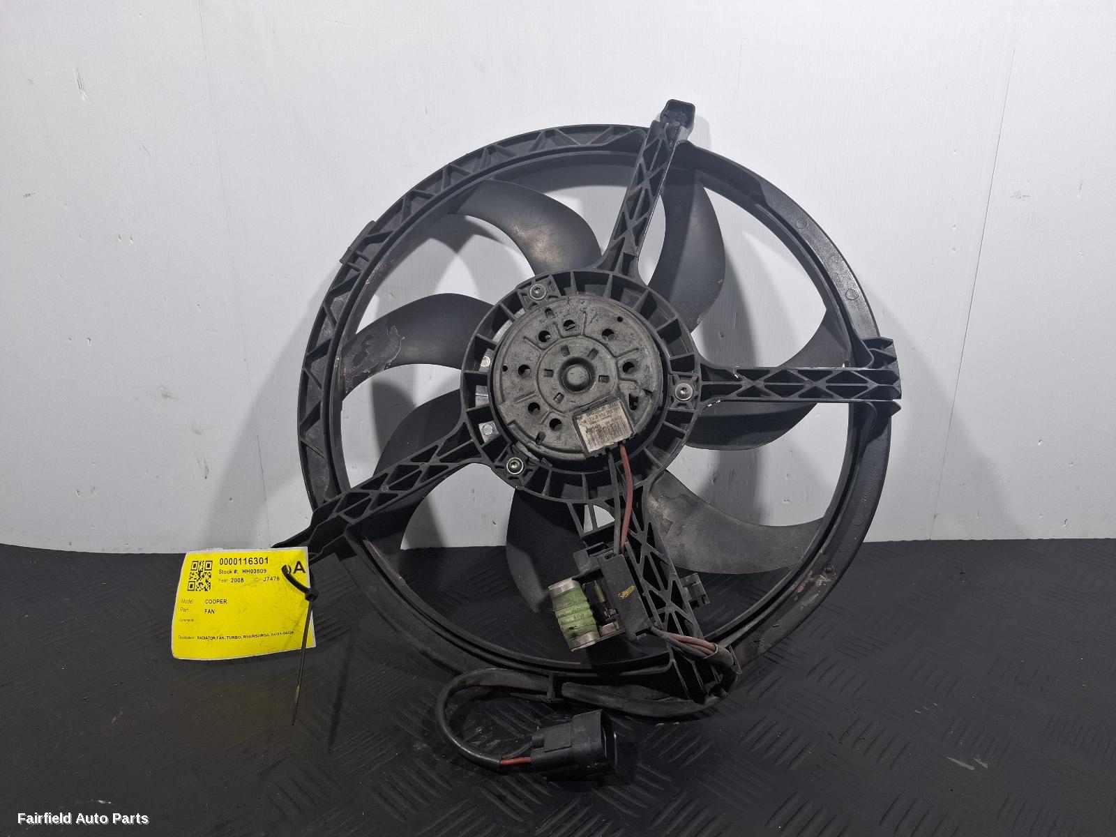 2003-2008 Mini Cooper Fan