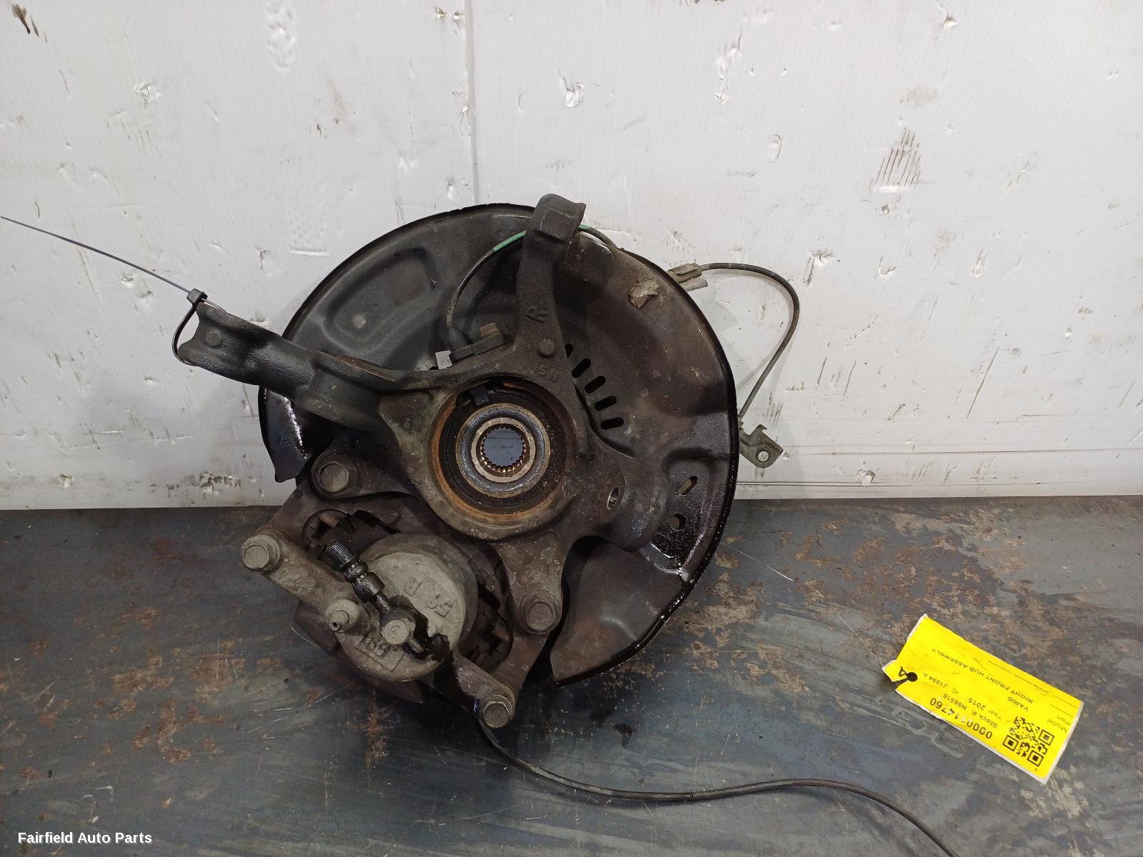 2005-2019 Toyota Yaris Right Front Hub Assembly