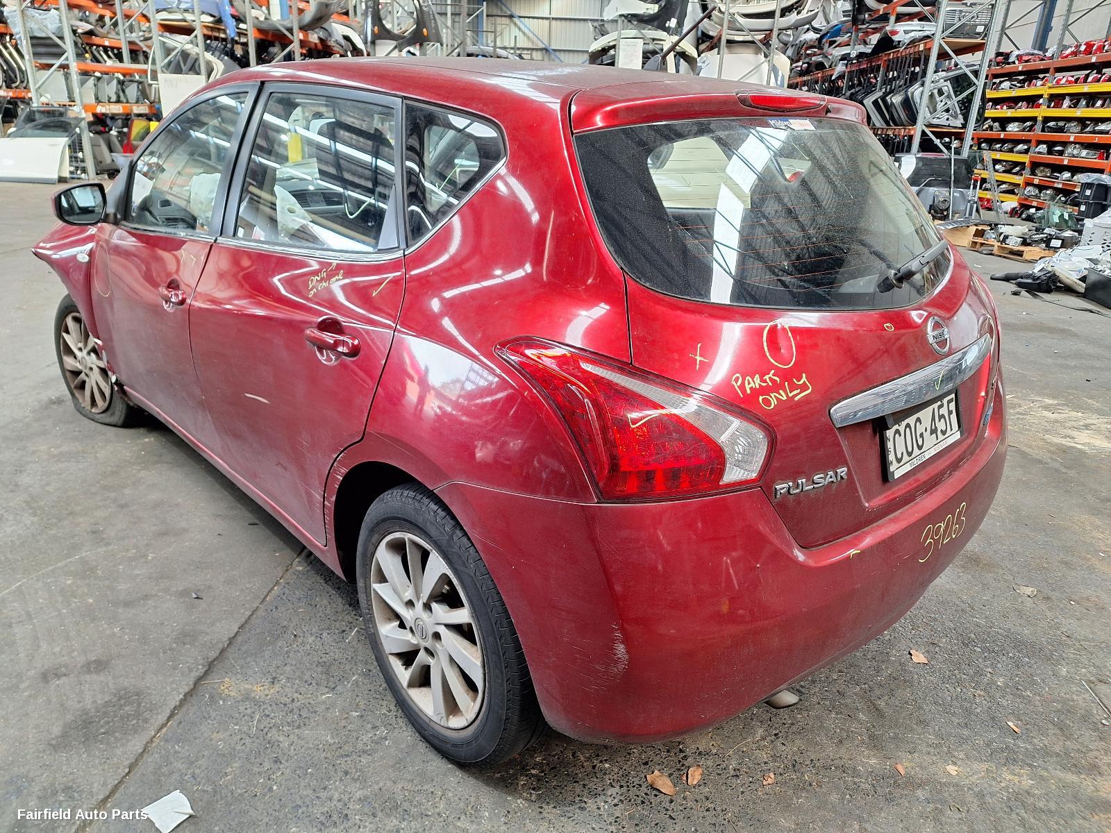 2013 Nissan Pulsar Left Taillight