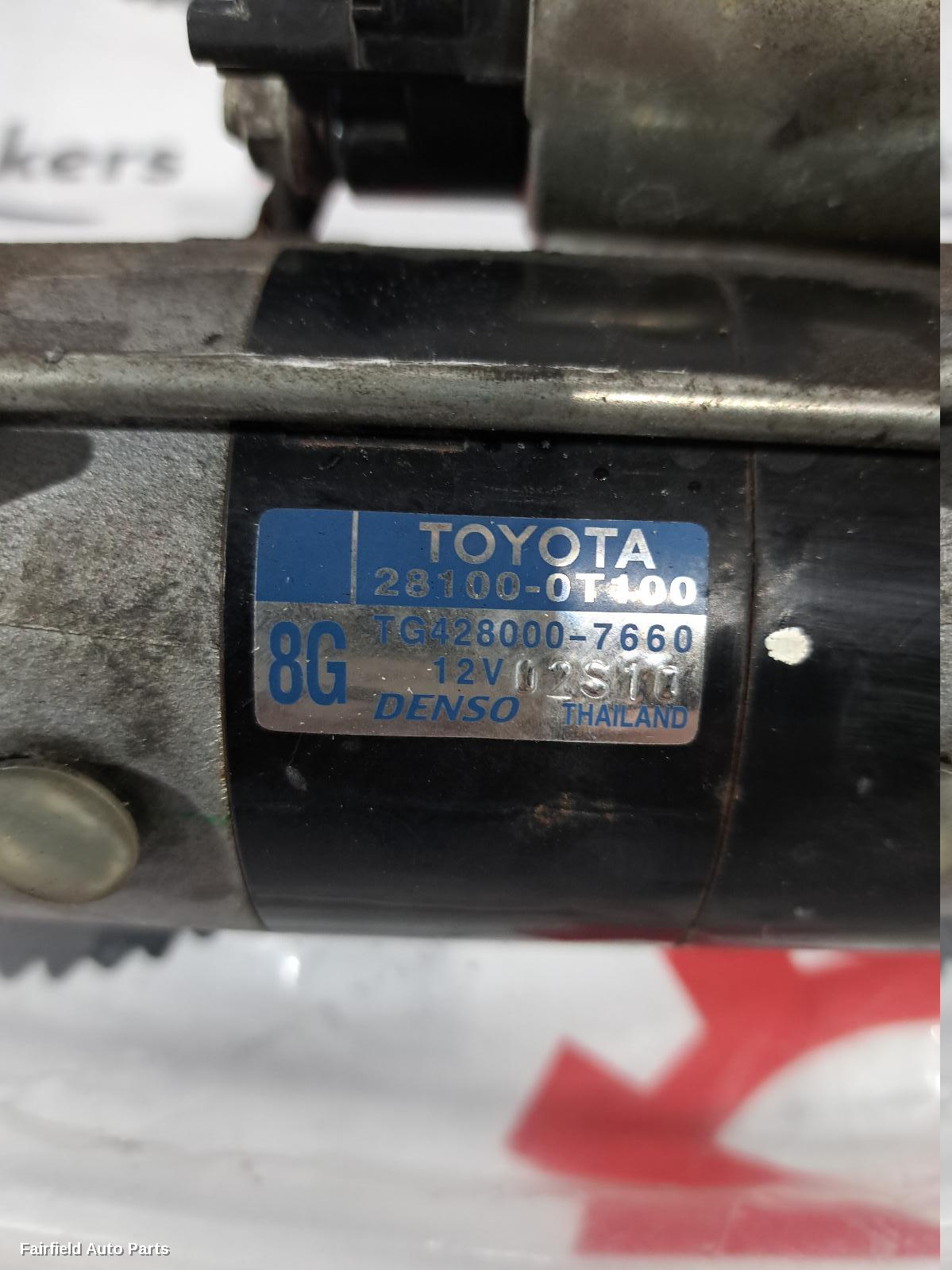 2015 Toyota Corolla Starter