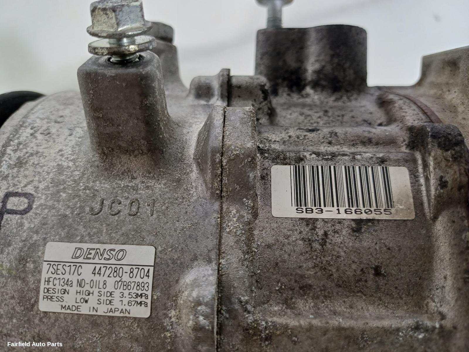 2017-2021 Toyota Camry A C Compressor