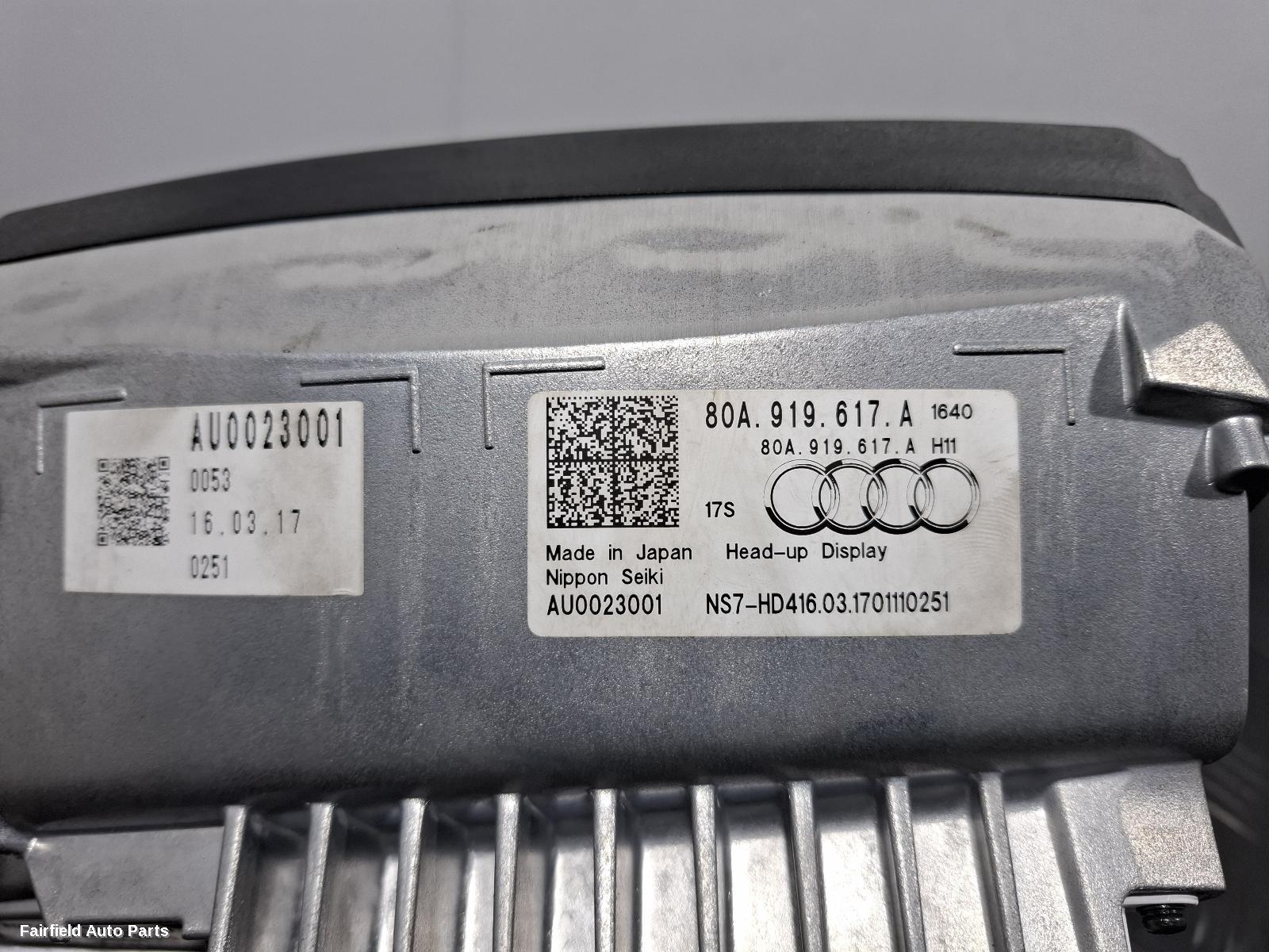 2017-2025 Audi Q5 Instrument Cluster