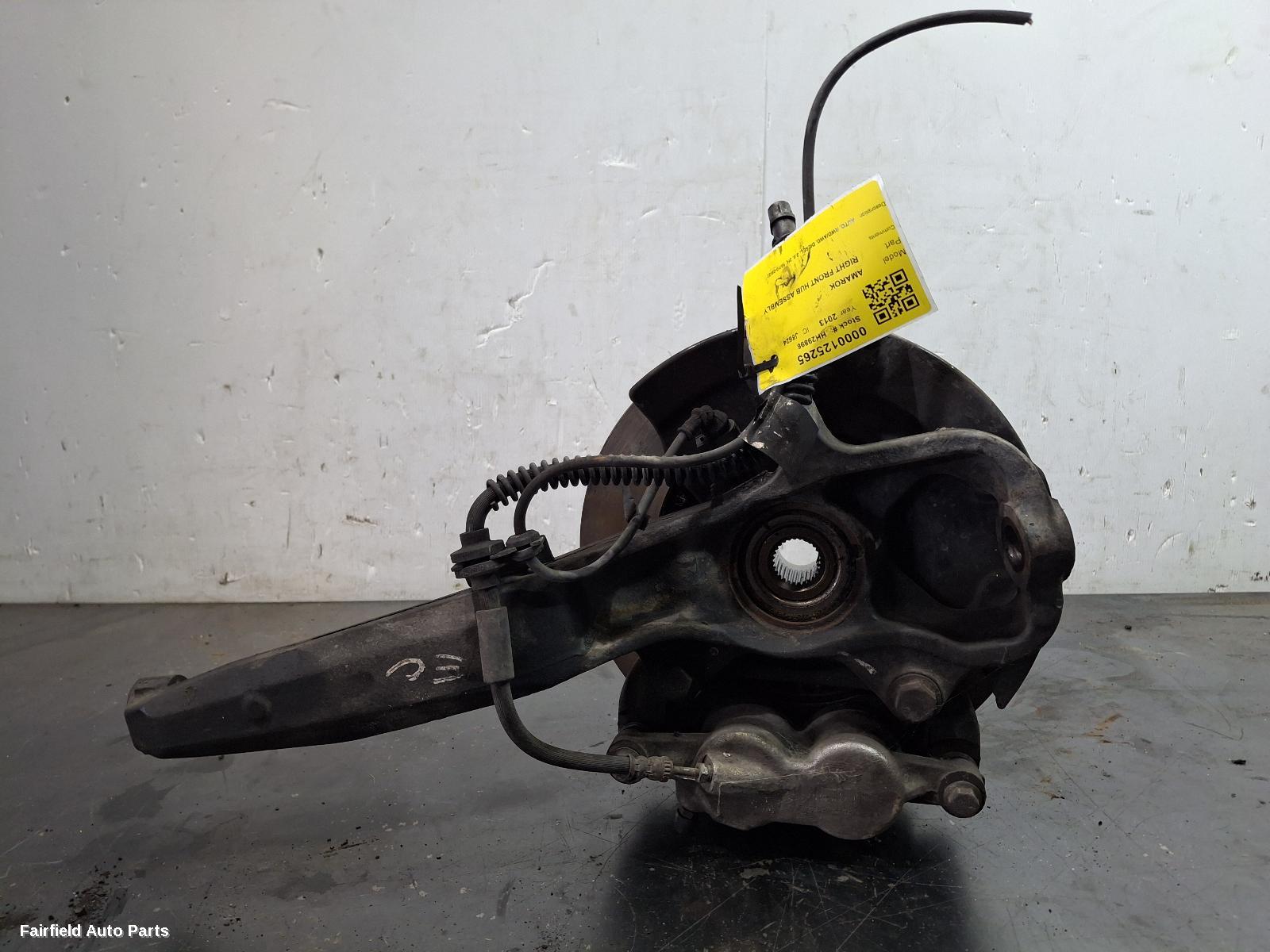 2010-2022 Volkswagen Amarok Right Front Hub Assembly