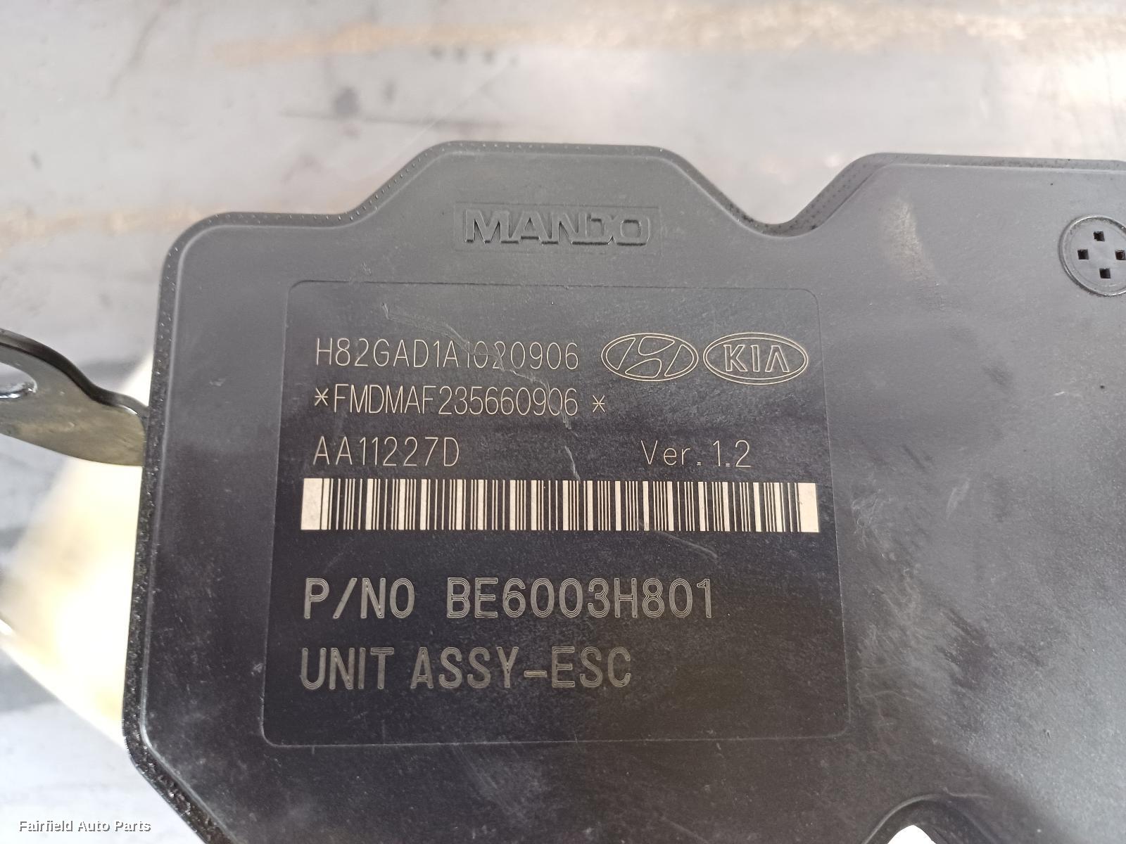 2007-2018 Hyundai Iload/imax Abs Pump Modulator