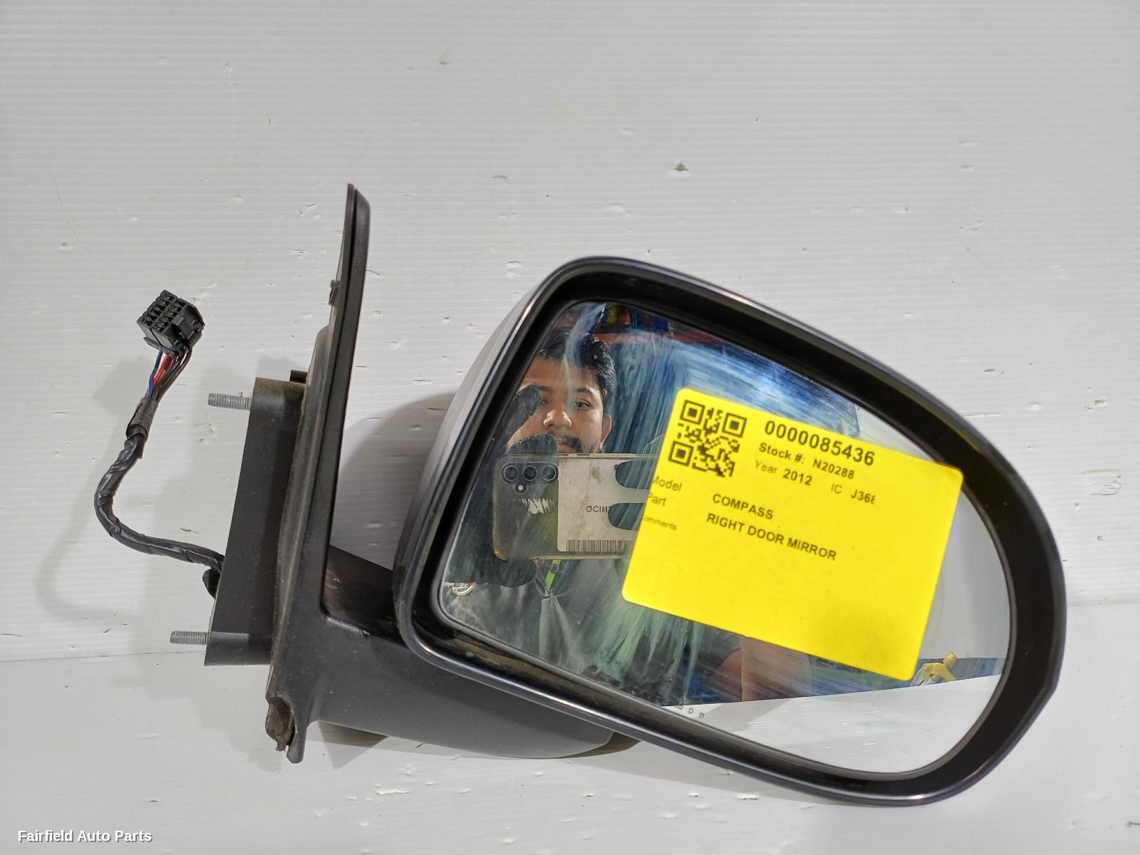 2011-2016 Jeep Compass Right Door Mirror