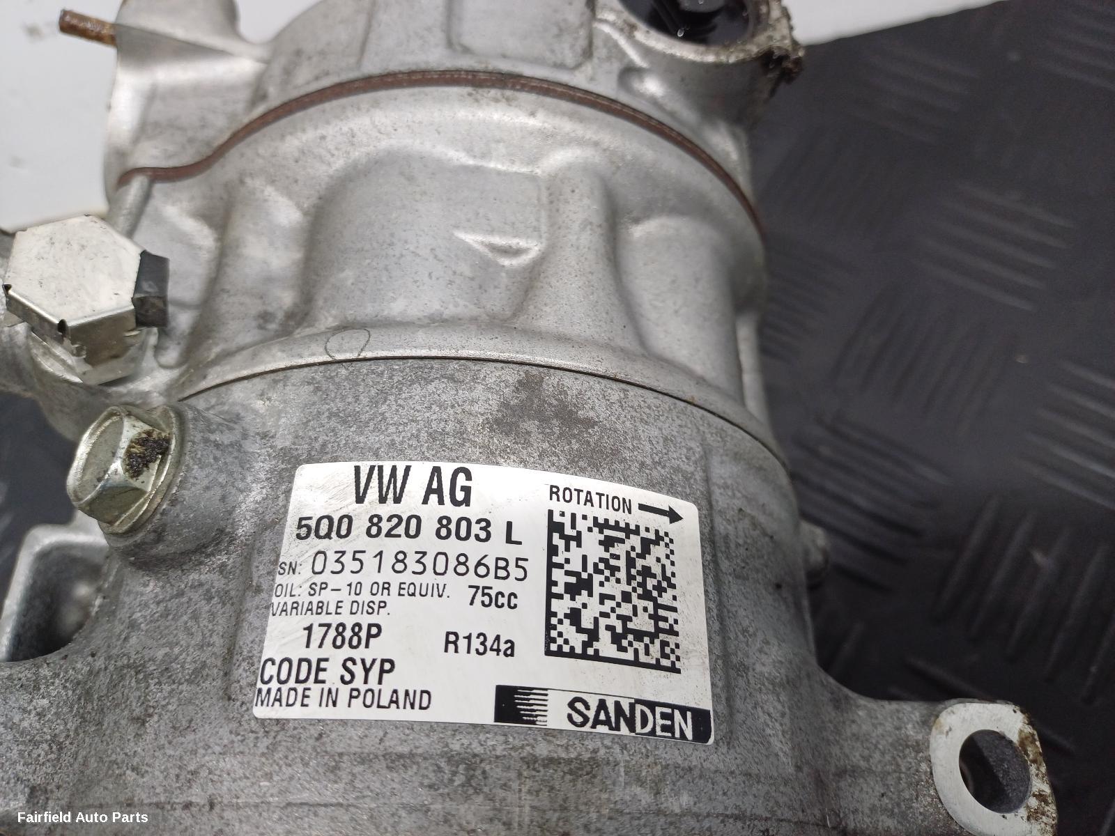 2014-2017 Volkswagen Polo A C Compressor