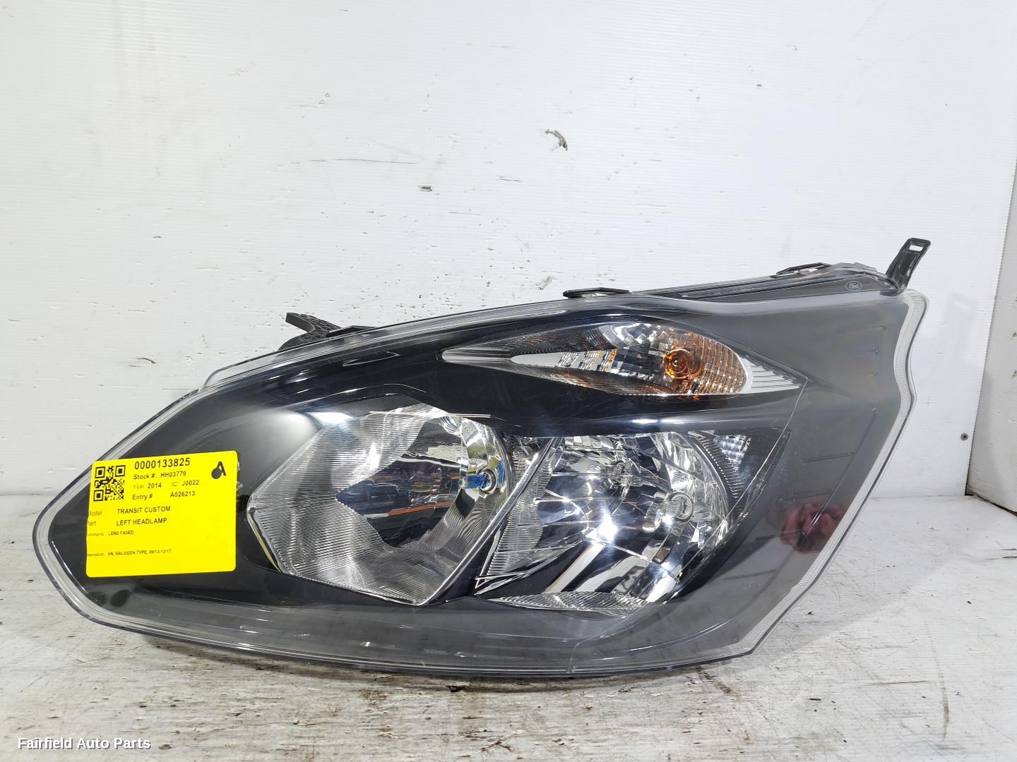 2013-2017 Ford Transit Custom Left Headlamp