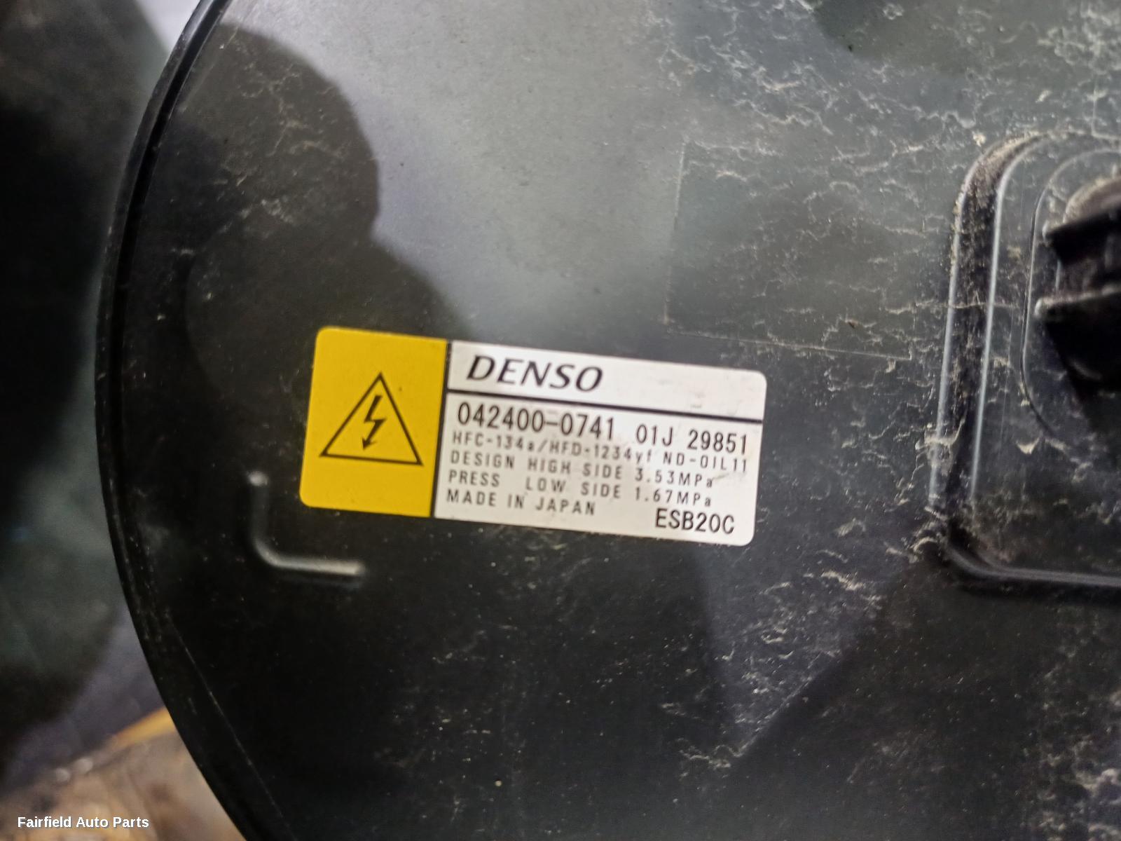 2020-2024 Toyota Yaris Cross A C Compressor