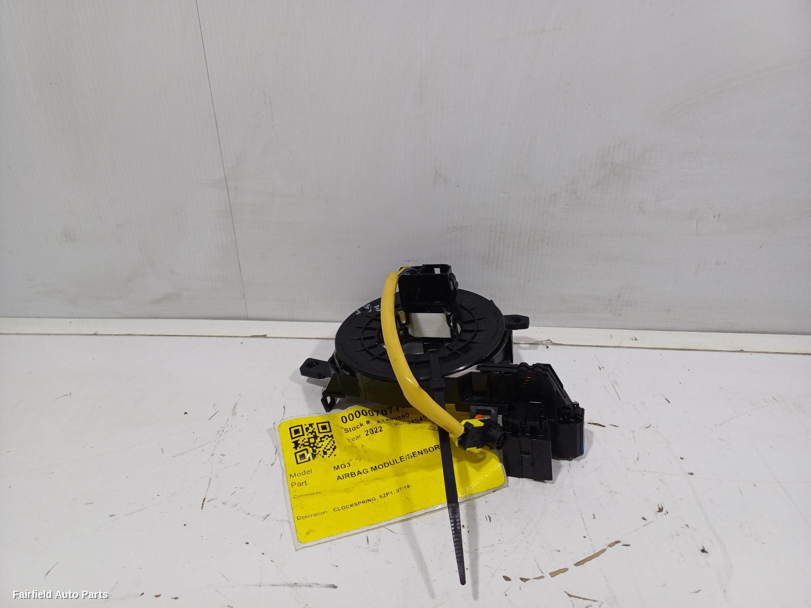 2018-2024 Mg Mg3 Airbag Module Sensor