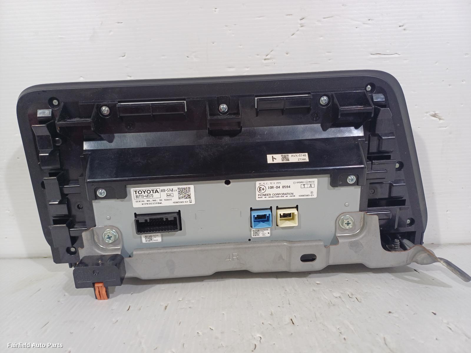 2015-2022 Lexus Rx Series Radio Cd Dvd Sat Tv