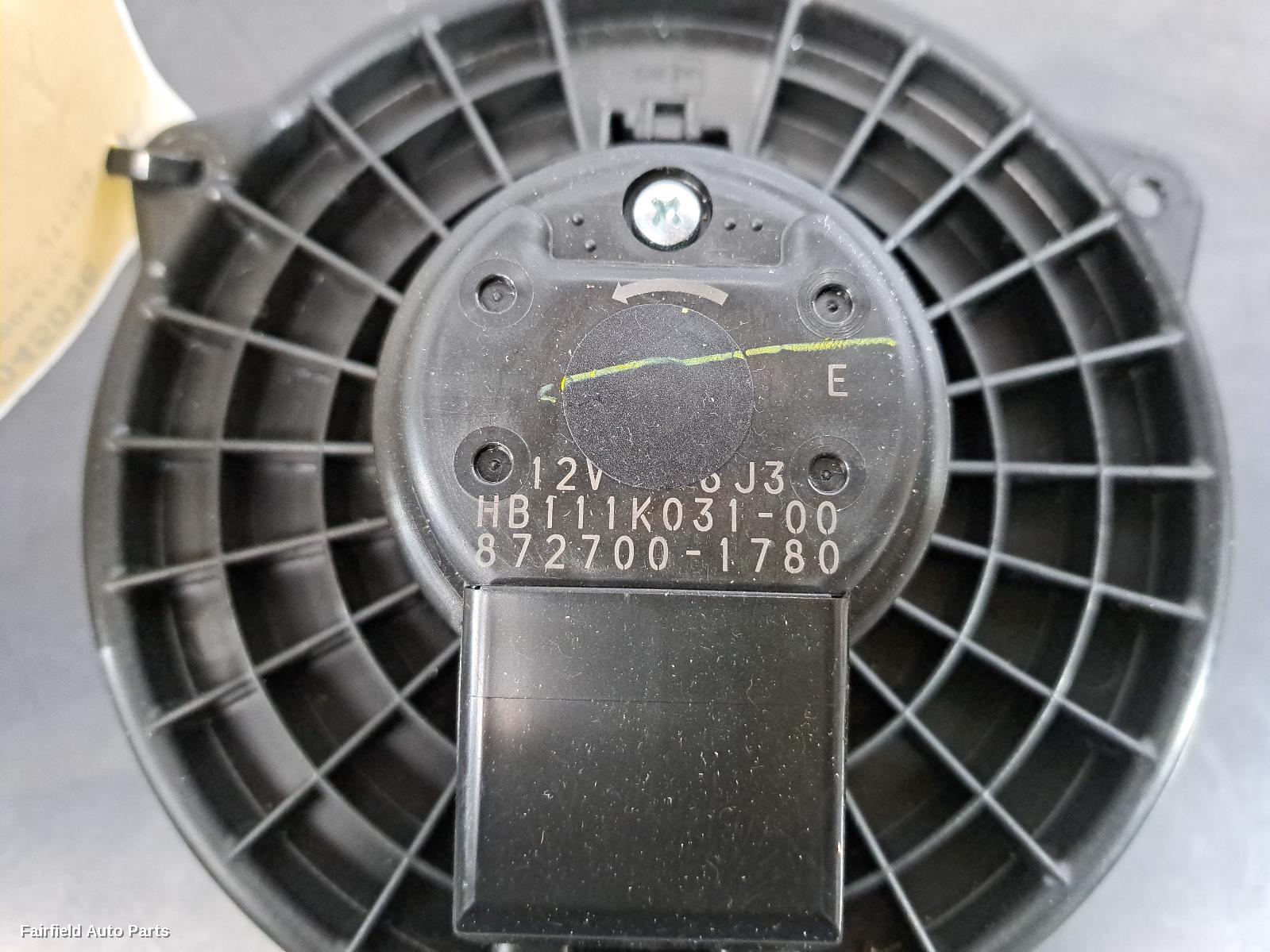 2016-2019 Mazda 3 Heater Fan Motor