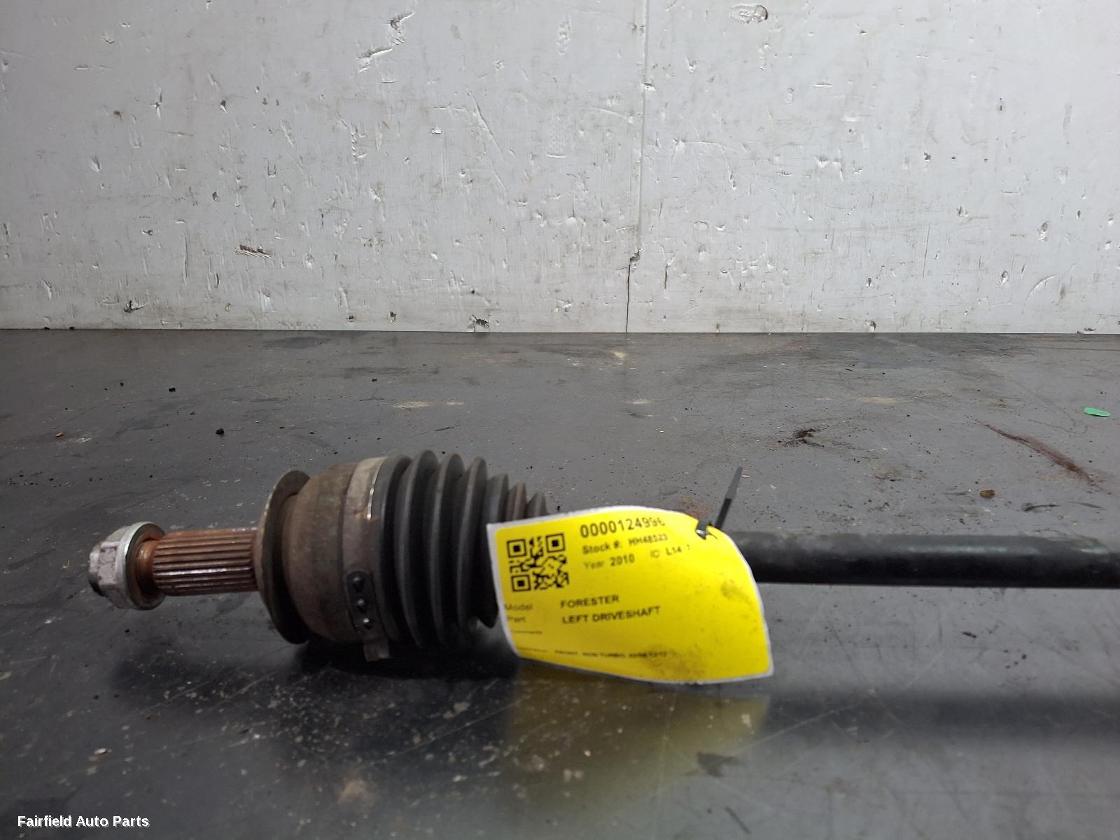 2008-2012 Subaru Forester Left Driveshaft
