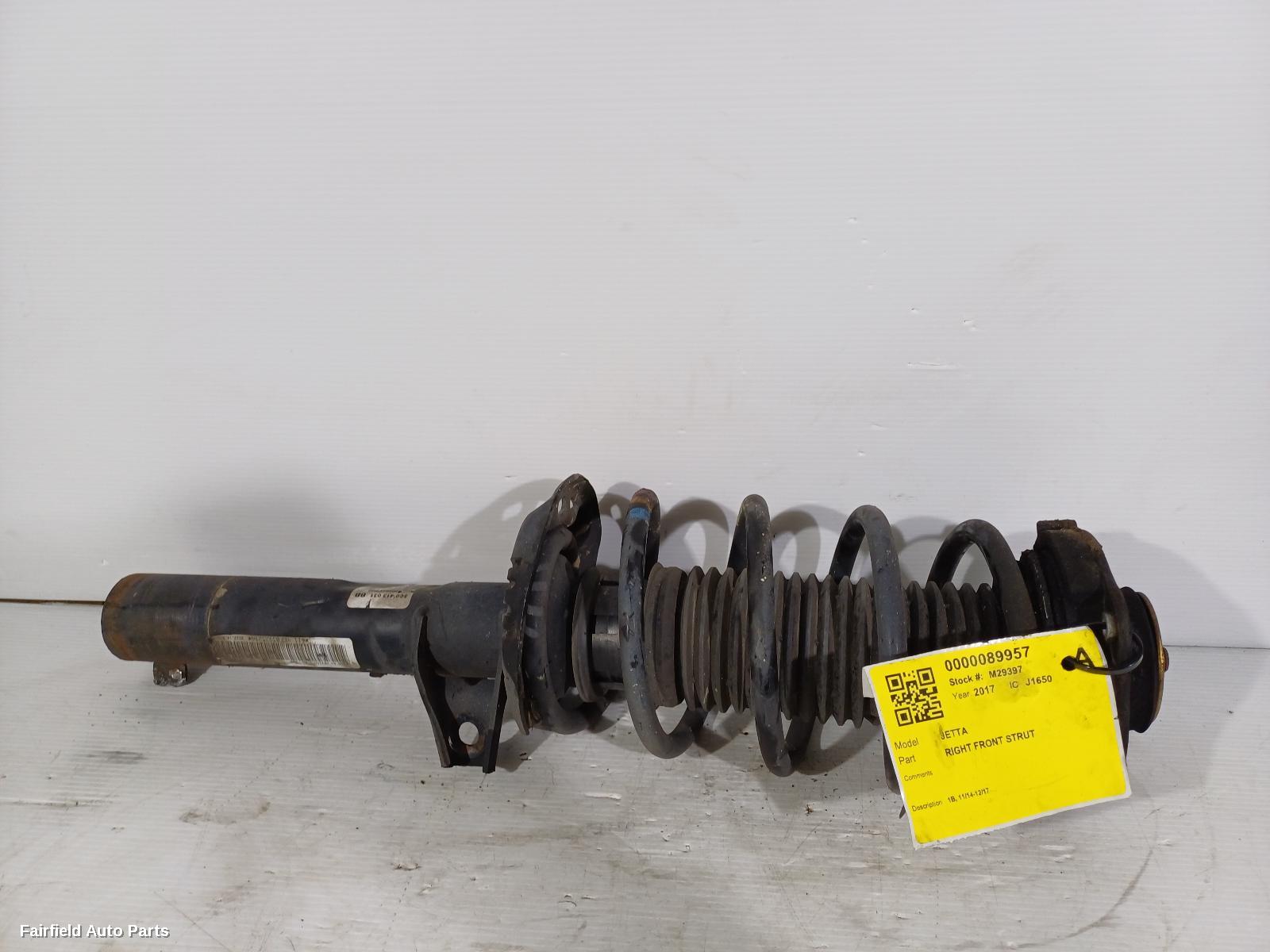 2014-2017 Volkswagen Jetta Right Front Strut