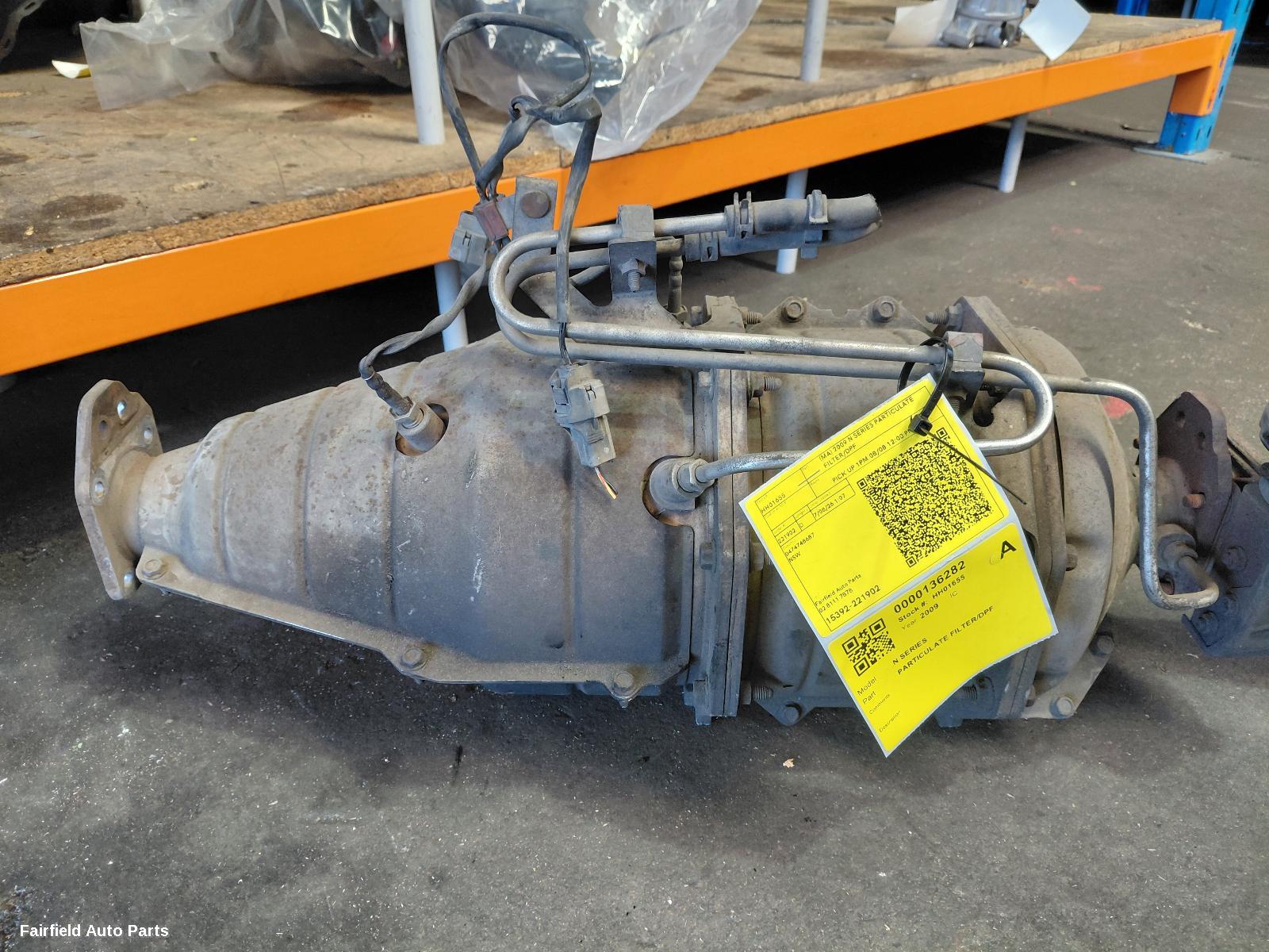 2009 Isuzu N Series Particulate Filter Dpf