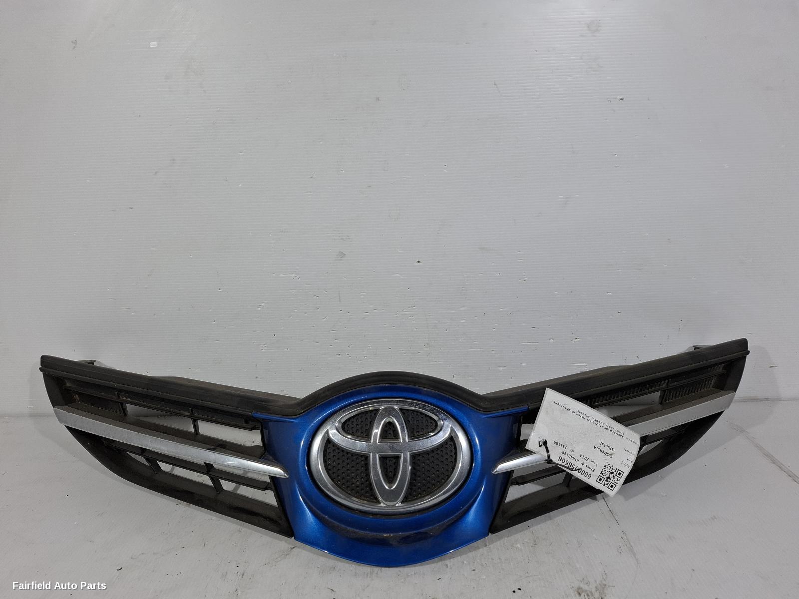 2012-2015 Toyota Corolla Grille