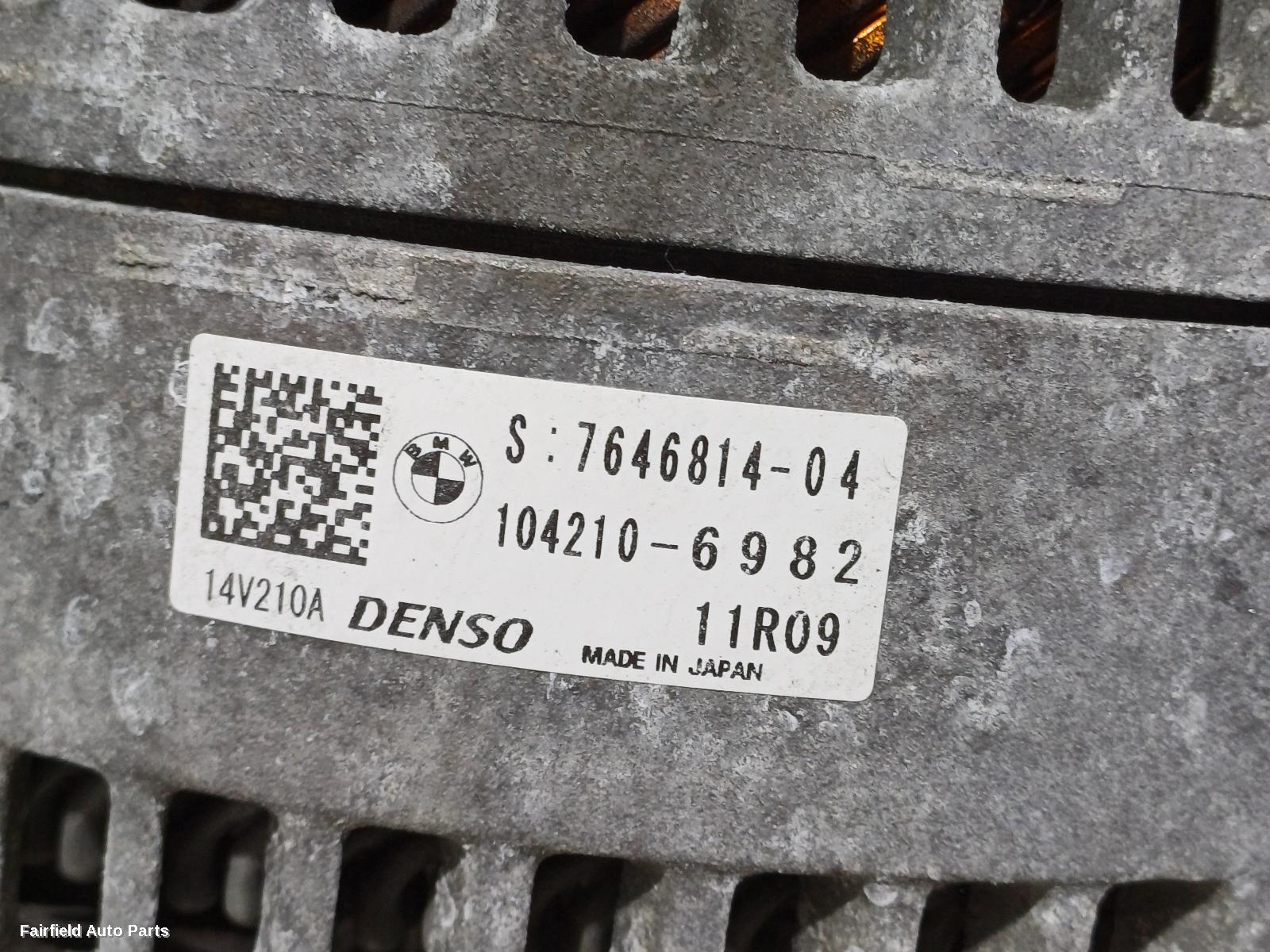 2013-2017 Bmw 5 Series Alternator
