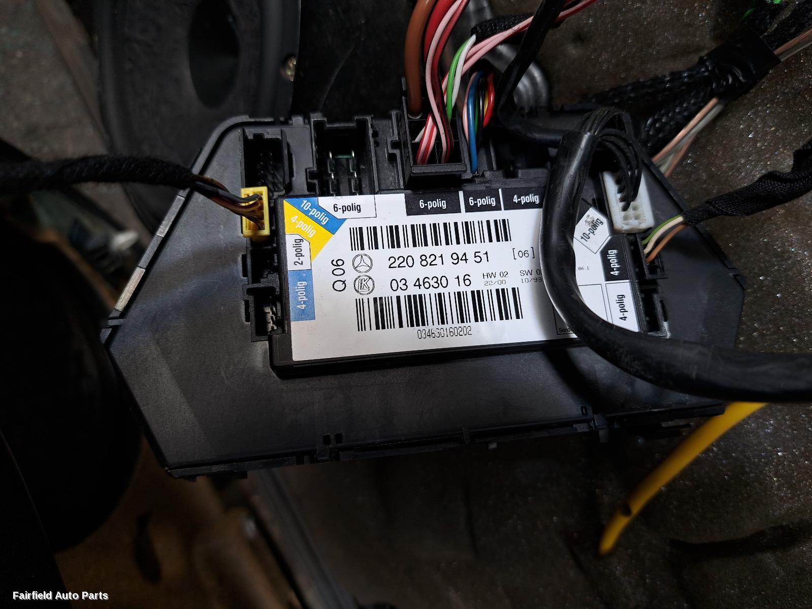 2001 Mercedes S Class Right Front Door