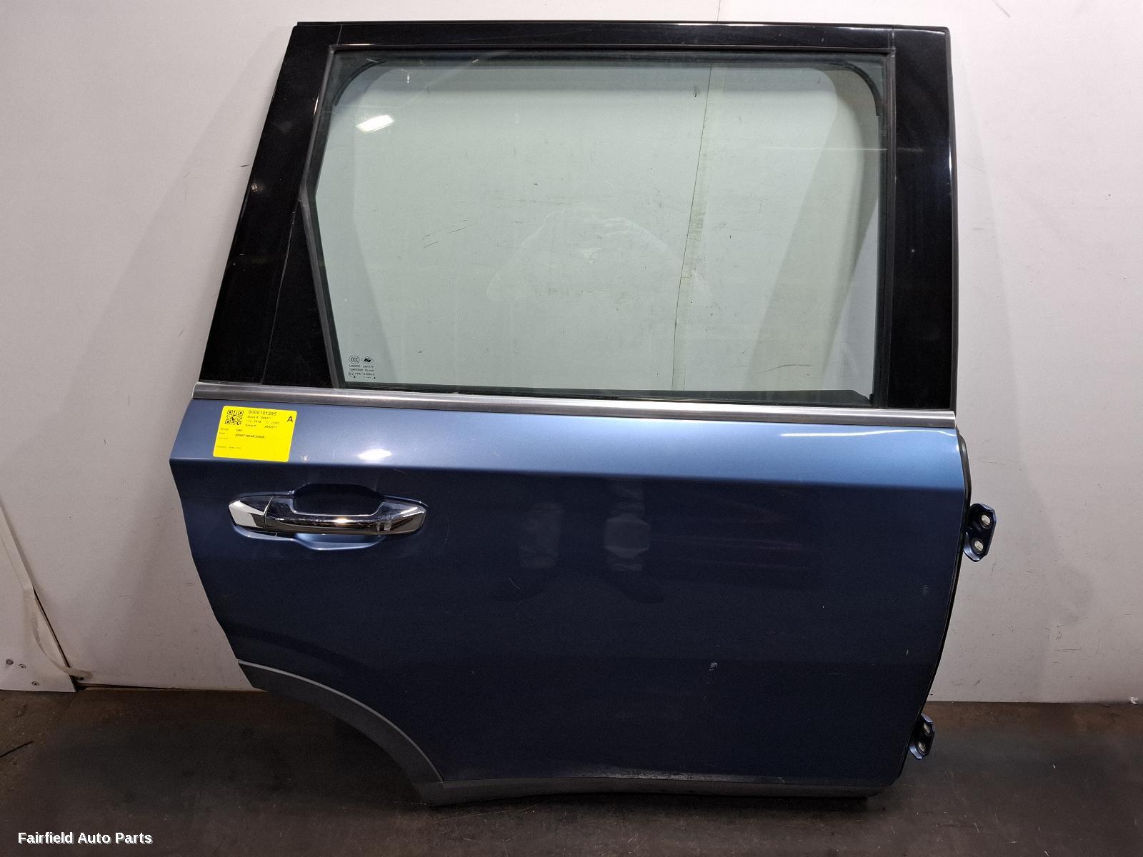 2017-2025 Ldv D90 Right Rear Door Sliding