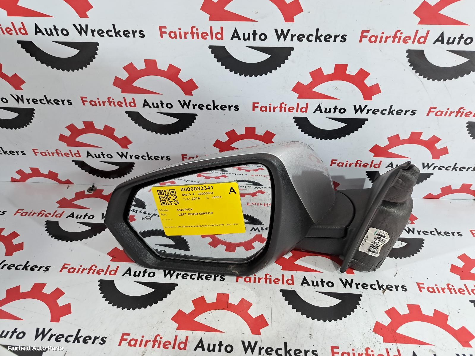 2017-2020 Holden Equinox Left Door Mirror