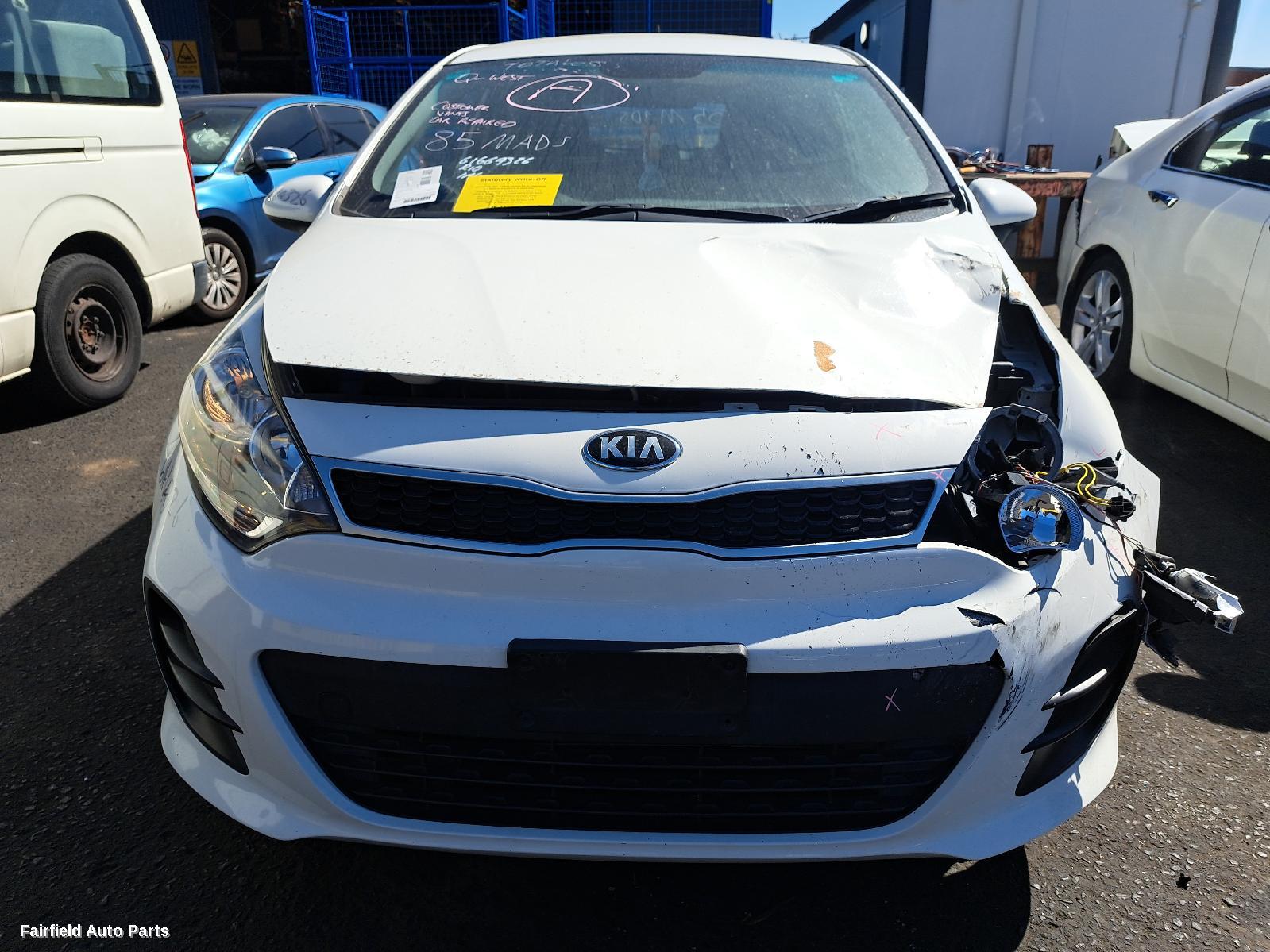 2016 Kia Rio A C Condenser
