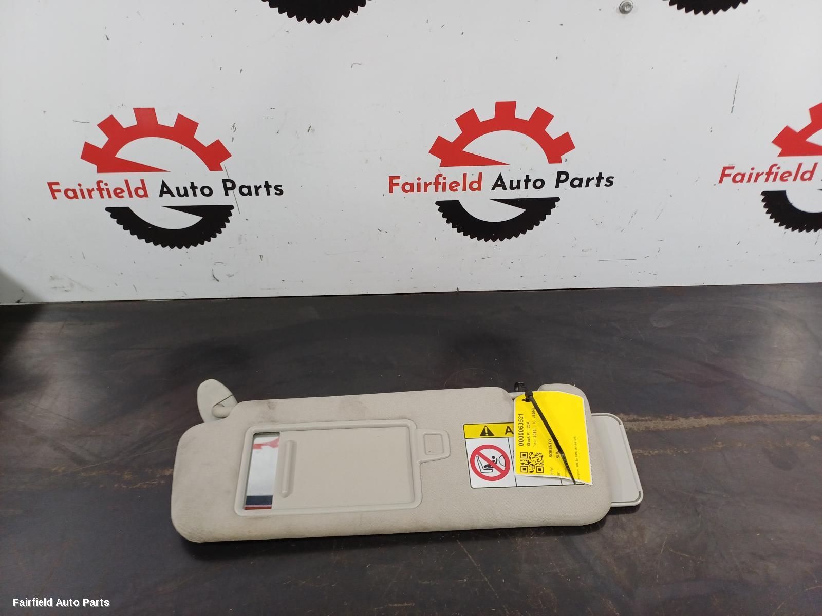 2015-2020 Kia Sorento Sunvisor