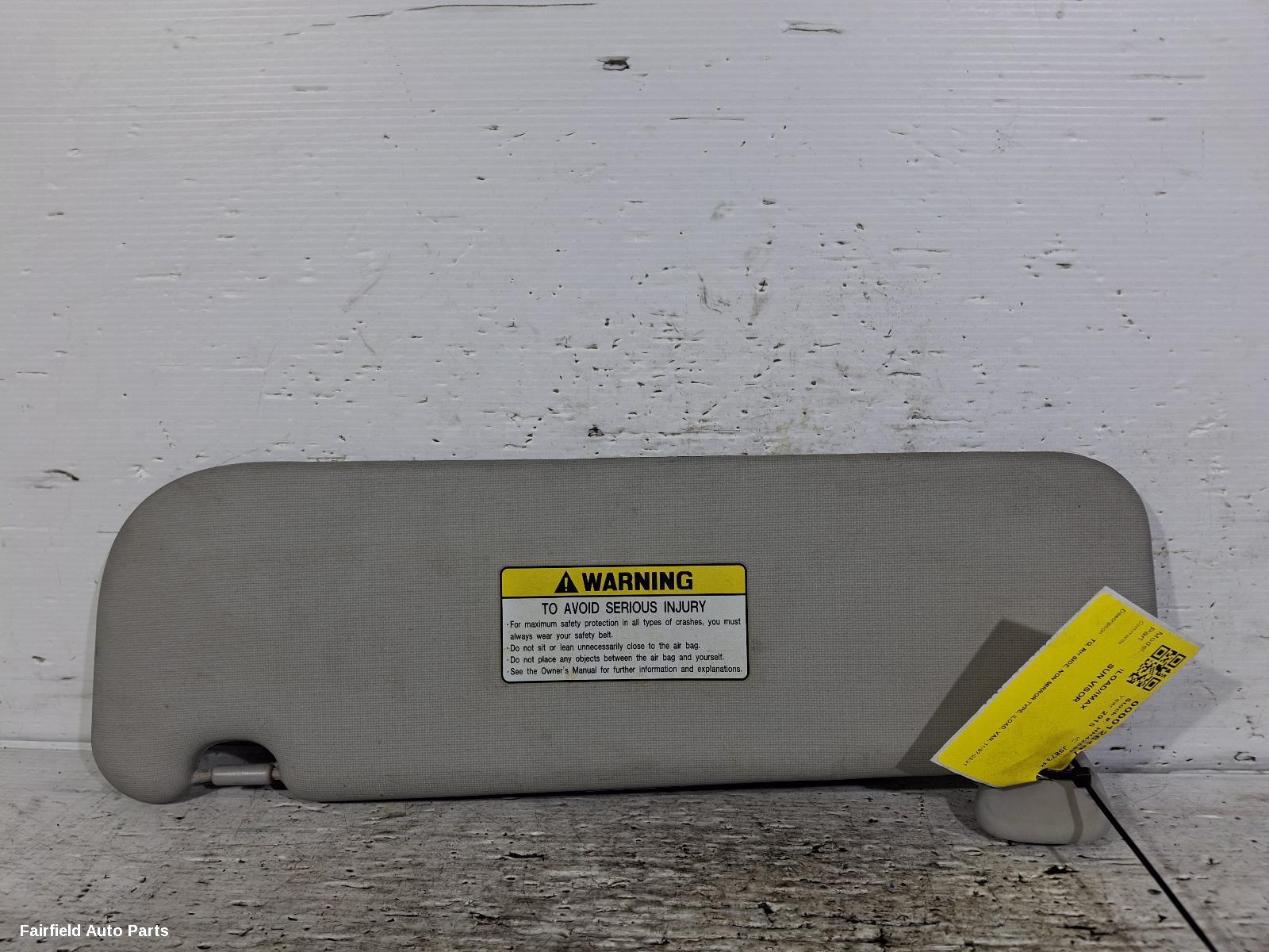 2007-2021 Hyundai Iload/imax Sunvisor